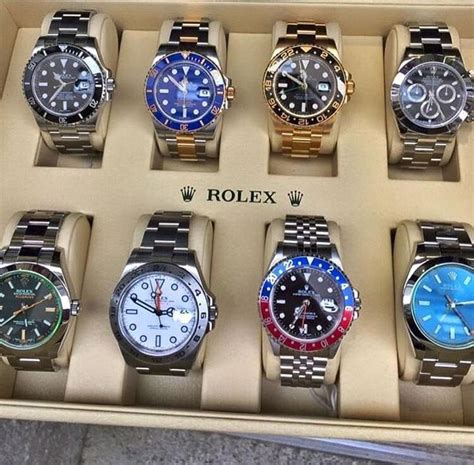 The Rolex Watch Collection .